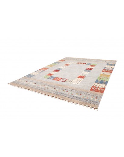 Tappeto Siva Pakistan beige bianco 281x350