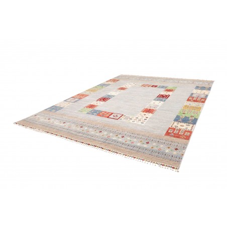 Tappeto Siva Pakistan beige bianco 281x350