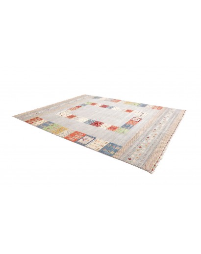 Tappeto Siva Pakistan beige bianco 281x350