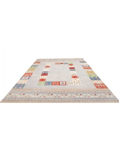 Tappeto Siva Pakistan beige bianco 281x350