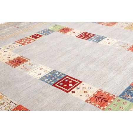 Tappeto Siva Pakistan beige bianco 281x350