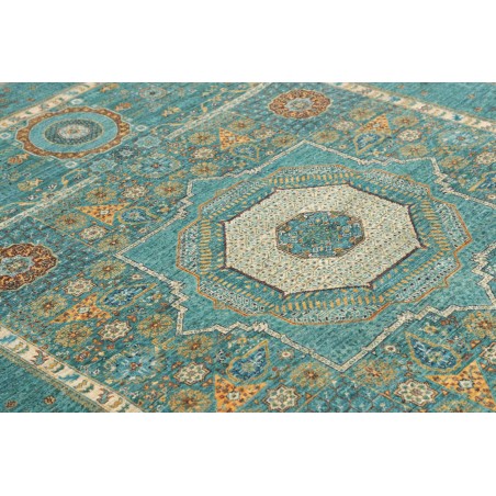 Tappeto Mamlouk Pakistan grigio azzurro 169x240