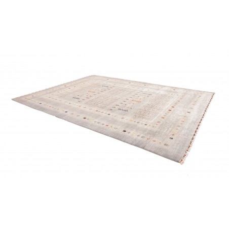Tappeto Siva Pakistan bianco grigio 271x361