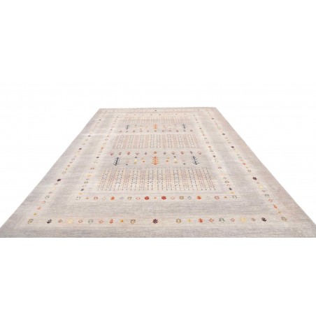 Tappeto Siva Pakistan bianco grigio 271x361