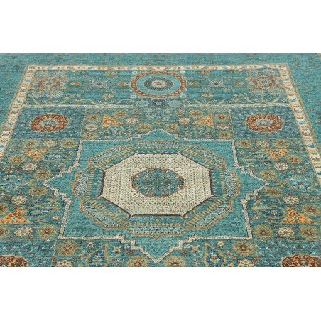 Tappeto Mamlouk Pakistan grigio azzurro 169x240