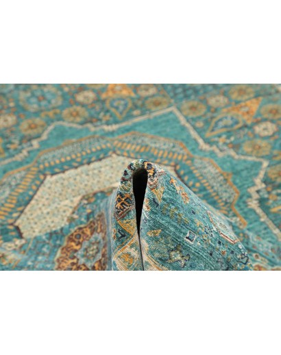 Tappeto Mamlouk Pakistan grigio azzurro 169x240