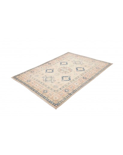 Tappeto Kazak Afghanistan bianco 148x201