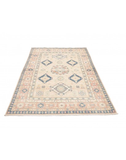 Tappeto Kazak Afghanistan bianco 148x201