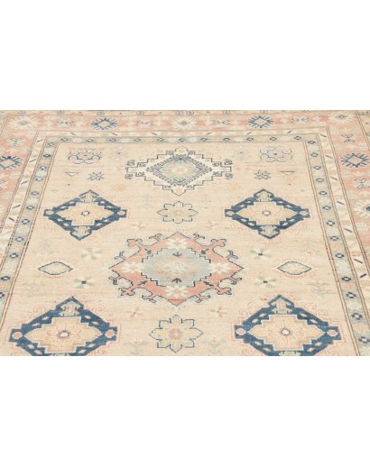 Tappeto Kazak Afghanistan bianco 148x201