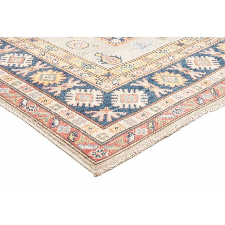 Tappeto Kazak Afghanistan bianco grigio 167x240