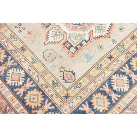 Tappeto Kazak Afghanistan bianco grigio 167x240