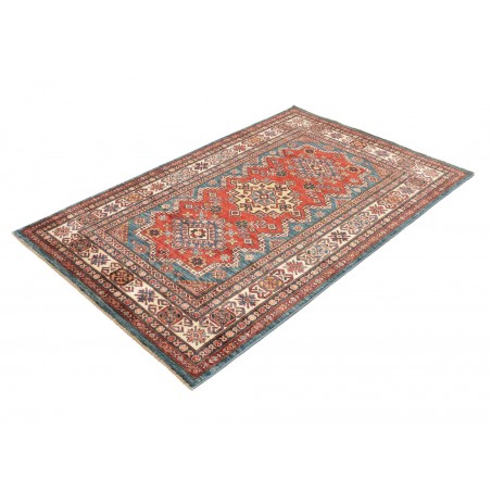 Tappeto Kazak Fine Pakistan bianco beige 120x184