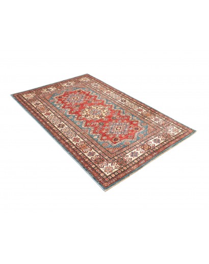Tappeto Kazak Fine Pakistan bianco beige 120x184