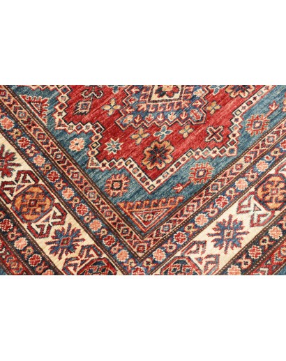 Tappeto Kazak Fine Pakistan bianco beige 120x184