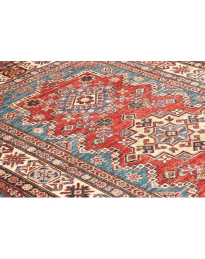 Tappeto Kazak Fine Pakistan bianco beige 120x184