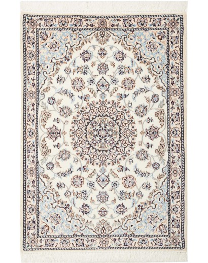 Tappeto Nain 9La Persia bianco grigio 80x117