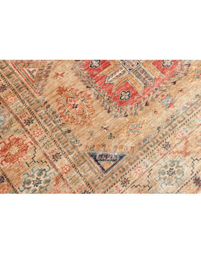 Tappeto Kazak Fine Pakistan marrone grigio 170x243