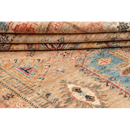 Tappeto Kazak Fine Pakistan marrone grigio 170x243