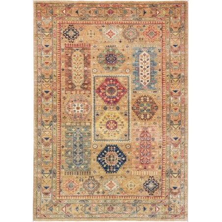Tappeto Tribal Pakistan marrone 146x211