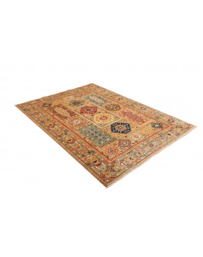 Tappeto Tribal Pakistan marrone 146x211