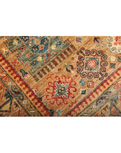 Tappeto Tribal Pakistan marrone 146x211