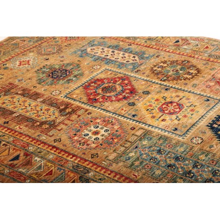 Tappeto Tribal Pakistan marrone 146x211