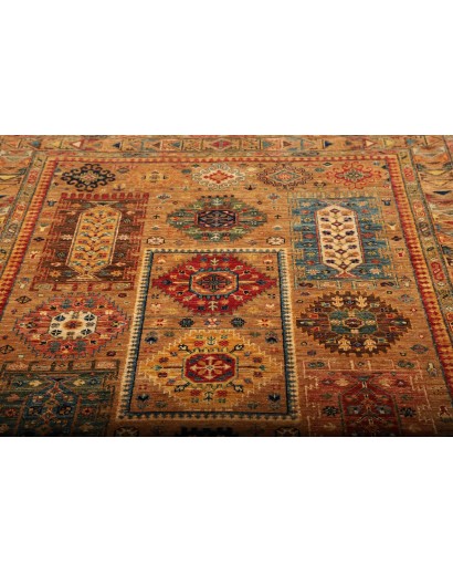 Tappeto Tribal Pakistan marrone 146x211