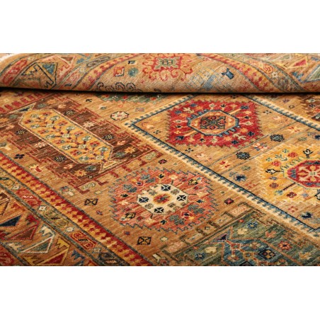 Tappeto Tribal Pakistan marrone 146x211