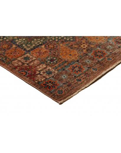 Tappeto Mamlouk Pakistan azzurro giallo 81x244