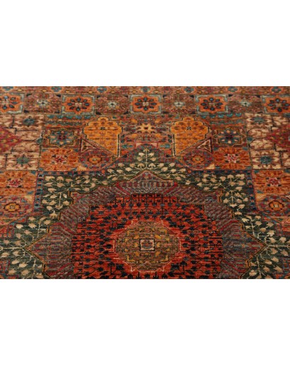 Tappeto Mamlouk Pakistan azzurro giallo 81x244