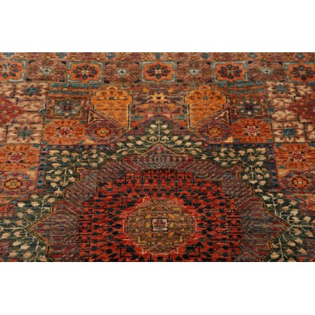 Tappeto Mamlouk Pakistan azzurro giallo 81x244