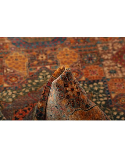 Tappeto Mamlouk Pakistan azzurro giallo 81x244