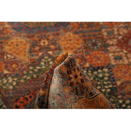 Tappeto Mamlouk Pakistan azzurro giallo 81x244
