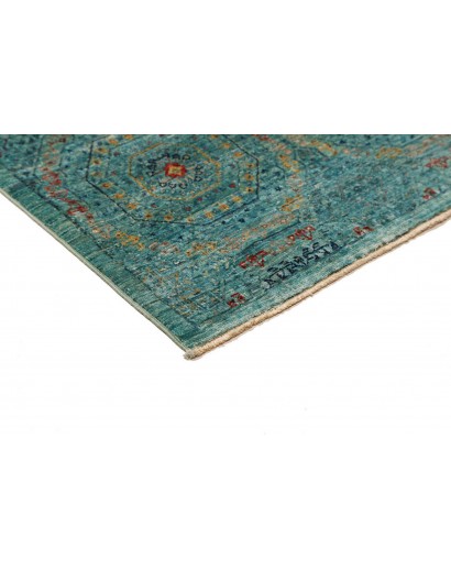Tappeto Mamlouk Pakistan grigio verde 77x217