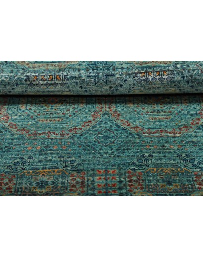 Tappeto Mamlouk Pakistan grigio verde 77x217