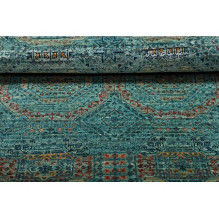 Tappeto Mamlouk Pakistan grigio verde 77x217