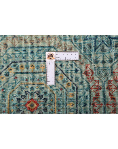 Tappeto Mamlouk Pakistan grigio verde 77x217
