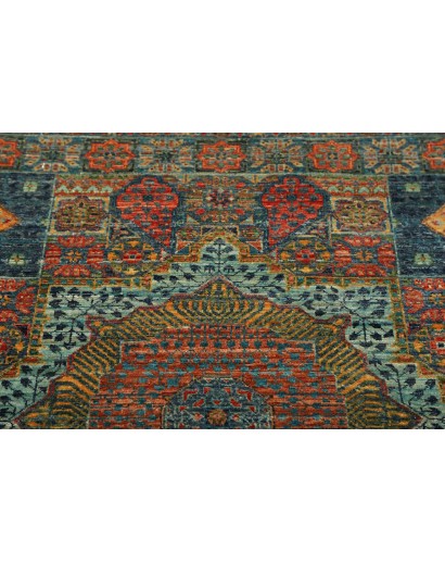 Tappeto Mamlouk Pakistan azzurro 82x255