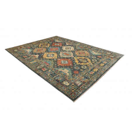 Tappeto Tribal Pakistan bianco marrone 240x312