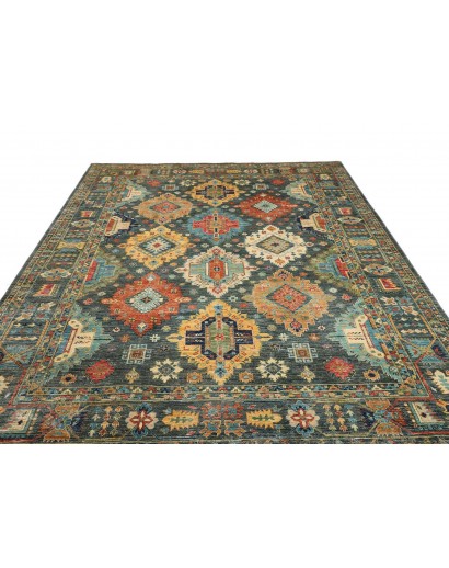 Tappeto Tribal Pakistan bianco marrone 240x312