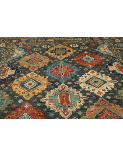 Tappeto Tribal Pakistan bianco marrone 240x312