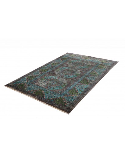 Tappeto Tribal Pakistan azzurro 125x188