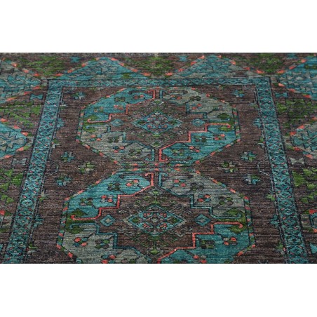 Tappeto Tribal Pakistan azzurro 125x188