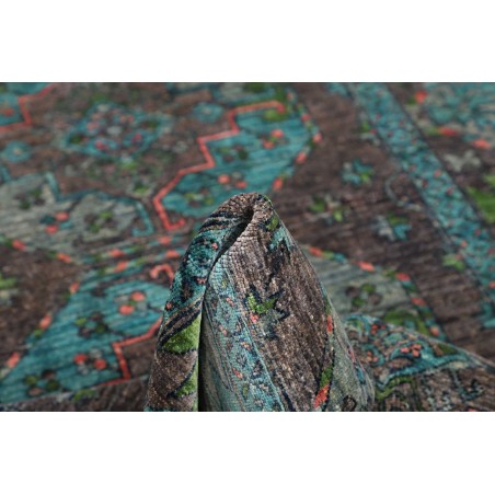 Tappeto Tribal Pakistan azzurro 125x188