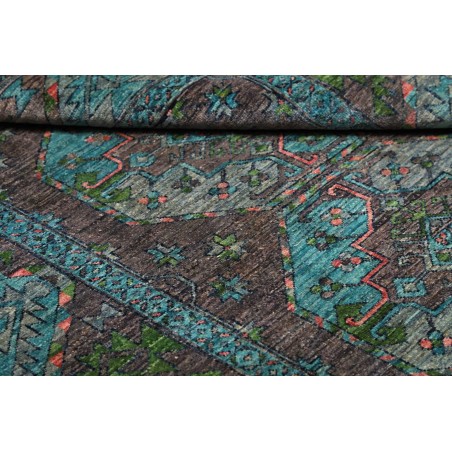 Tappeto Tribal Pakistan azzurro 125x188