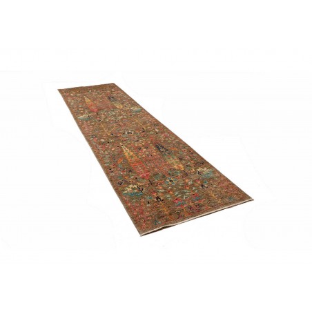 Tappeto Shahi Fine Pakistan bianco grigio 80x294