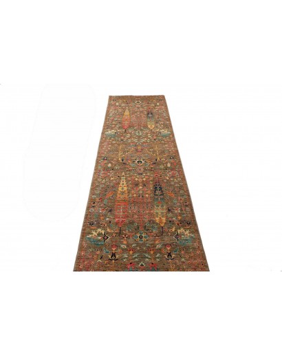 Tappeto Shahi Fine Pakistan bianco grigio 80x294