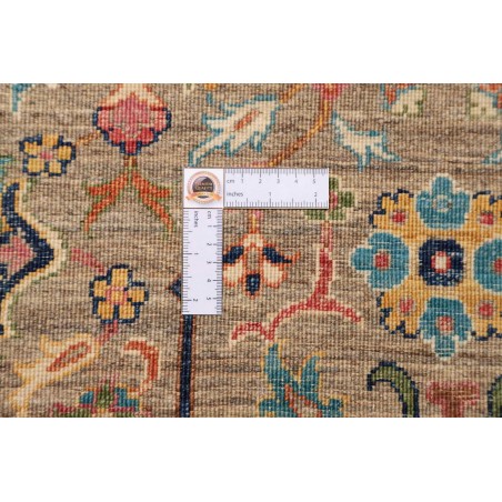 Tappeto Shahi Fine Pakistan bianco grigio 80x294