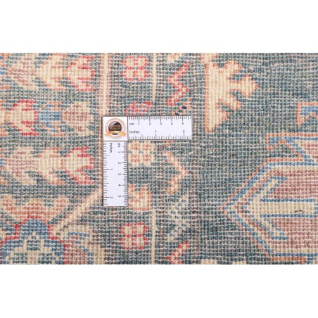 Tappeto Kazak Afghanistan azzurro bianco 174x230