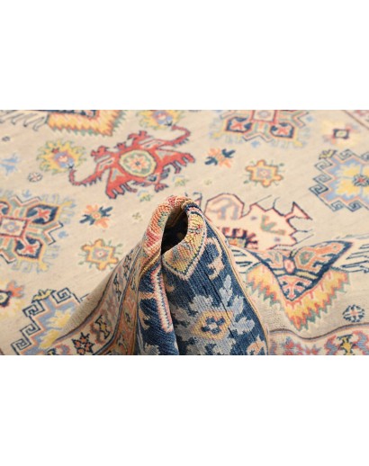 Tappeto Kazak Afghanistan beige grigio 175x238